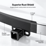 TESERY Trailer Tow Hitch for Model Y | 6500 lbs Capacity | No-Drill Install - Image 7