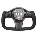 TESERY Perforated Leather Yoke Steering Wheel for Tesla Model 3 / Y【Style 35】 - Image 9