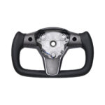 TESERY Perforated Leather Yoke Steering Wheel for Tesla Model 3 / Y【Style 35】 - Image 3