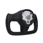 TESERY Perforated Leather Yoke Steering Wheel for Tesla Model 3 / Y【Style 35】 - Image 6