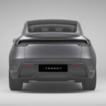 Trunk Tailgate Applique for Tesla Model Y Juniper - Real Dry Molded Carbon Fiber - Image 2