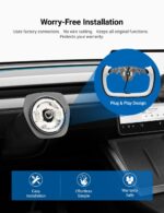 Yoke Steering Wheel for Model 3 Highland / Model Y Juniper【Two-Tone Style】 - Image 7